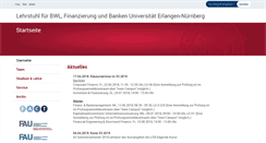 Desktop Screenshot of finanzierung.wiso.uni-erlangen.de