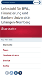 Mobile Screenshot of finanzierung.wiso.uni-erlangen.de