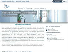 Tablet Screenshot of bvt.cbi.uni-erlangen.de