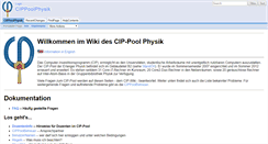 Desktop Screenshot of cip.physik.uni-erlangen.de