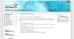 Desktop Screenshot of am.uni-erlangen.de
