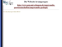 Tablet Screenshot of angewandte-geologie.geol.uni-erlangen.de