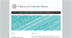 Desktop Screenshot of praesenz.uni-erlangen.de