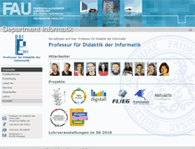 Tablet Screenshot of ddi.informatik.uni-erlangen.de