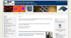 Desktop Screenshot of biomat.techfak.uni-erlangen.org