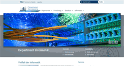 Desktop Screenshot of informatik.uni-erlangen.de