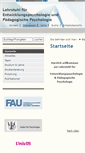 Mobile Screenshot of lst3.psych1.uni-erlangen.de