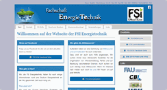 Desktop Screenshot of ente.fsi.uni-erlangen.de