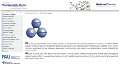 Desktop Screenshot of medchem.uni-erlangen.de