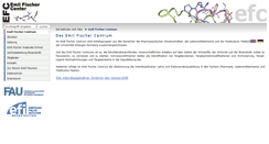 Desktop Screenshot of efc.uni-erlangen.de