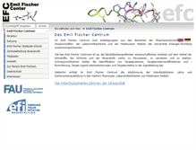 Tablet Screenshot of efc.uni-erlangen.de