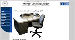 Desktop Screenshot of iser.uni-erlangen.de
