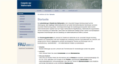 Desktop Screenshot of didmath.ewf.uni-erlangen.de
