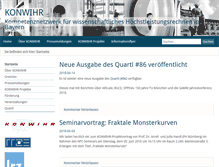 Tablet Screenshot of konwihr.uni-erlangen.de