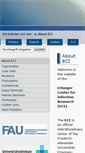 Mobile Screenshot of eci.uni-erlangen.de