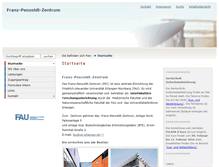 Tablet Screenshot of fpz.uni-erlangen.de