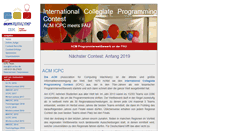 Desktop Screenshot of icpc.informatik.uni-erlangen.de