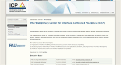 Desktop Screenshot of izicp.uni-erlangen.de