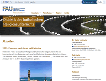 Tablet Screenshot of katheol.ewf.uni-erlangen.de