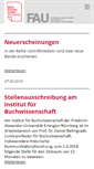 Mobile Screenshot of buchwiss.uni-erlangen.de